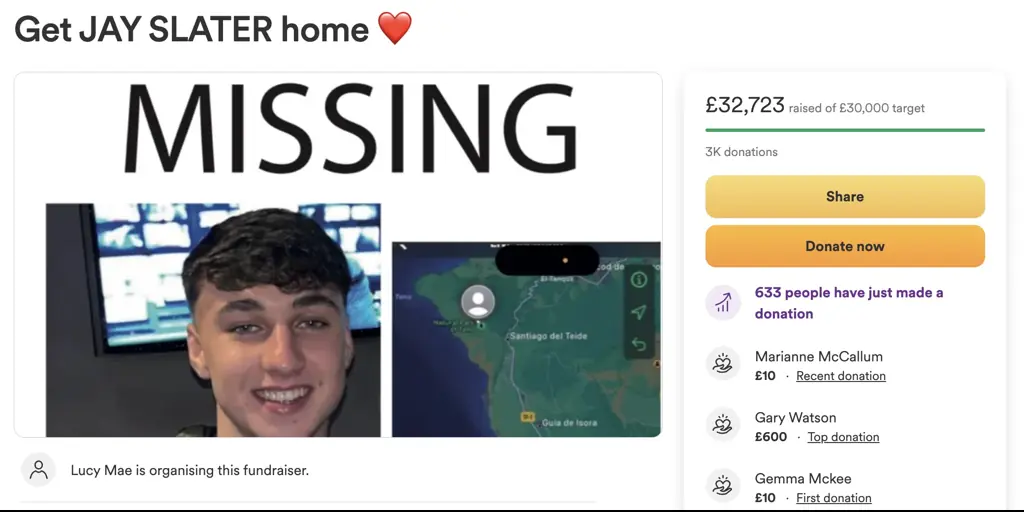 The GoFundMe has surpassed its £30,000 target. Credit: GoFundMe