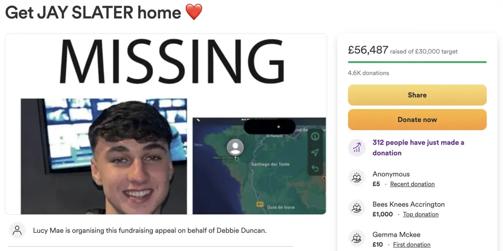 The GoFundMe has seen donations increase since the heartbreaking news. Credit: GoFundMe
