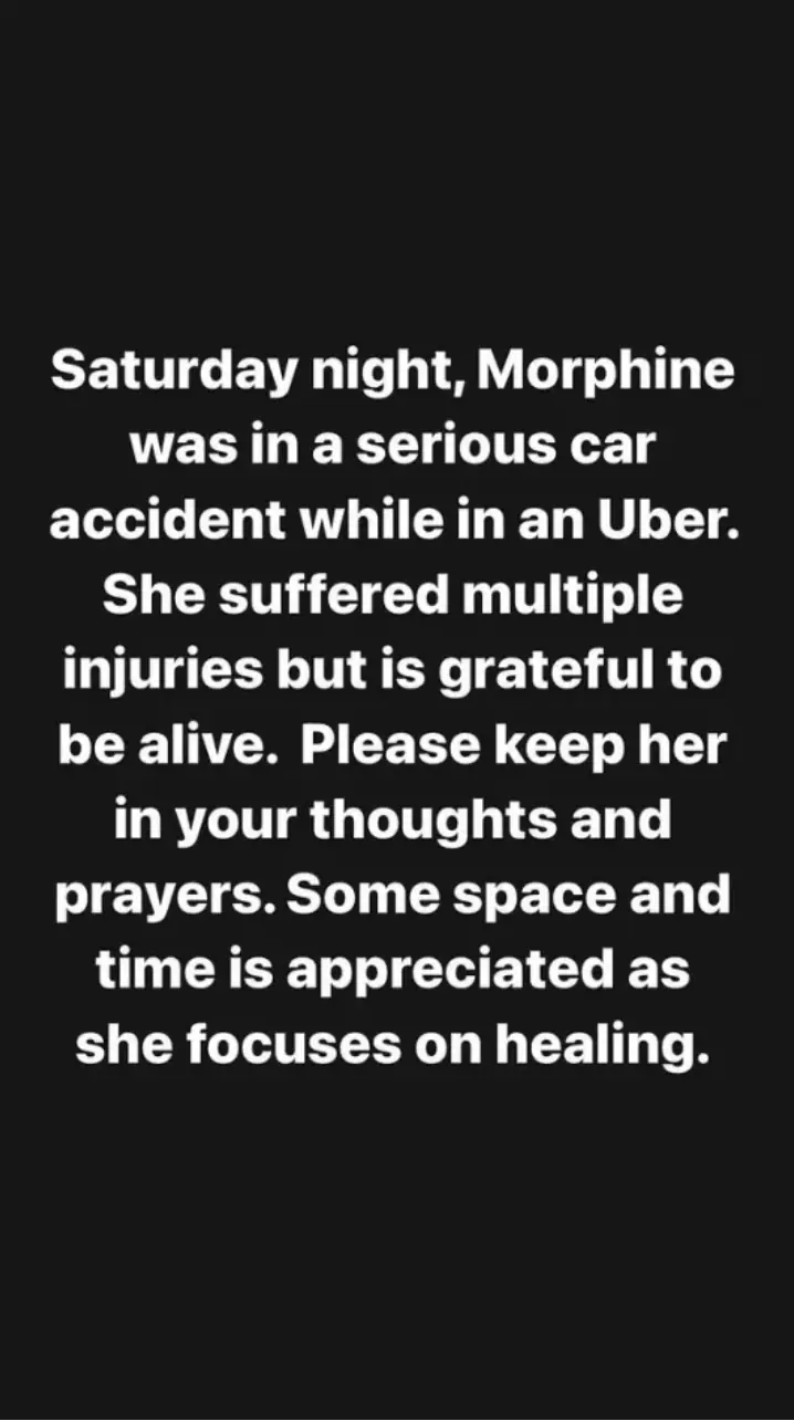 Dion released a statement on Instagram. Credit: Instagram