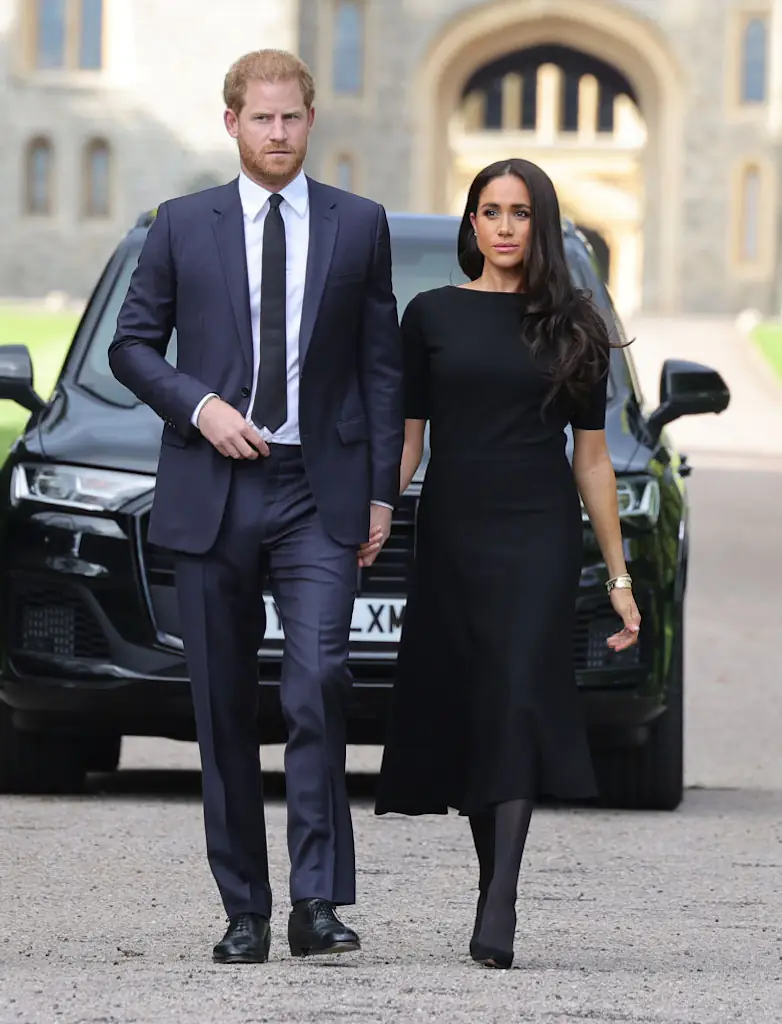 The couple only returns to the UK for important occasions, such asQueen Elizabeth II's funeral. Credit: Chris Jackson/Getty Images