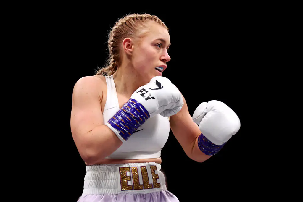 Brooke is no stranger to the boxing ring. Credit: George Wood/Getty