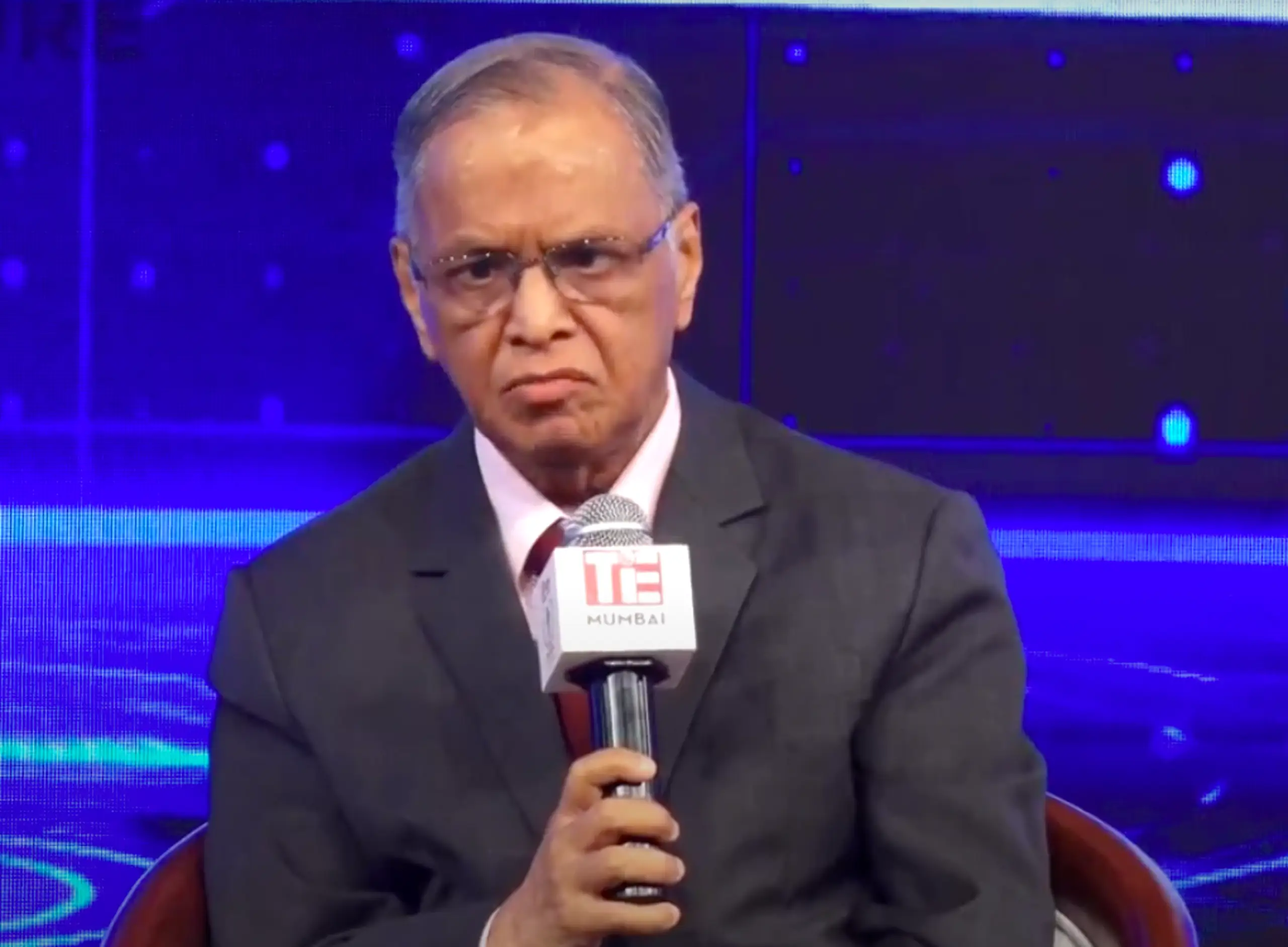 Rishi Sunak father-in-law Narayana Murthy (Credit: YouTube)