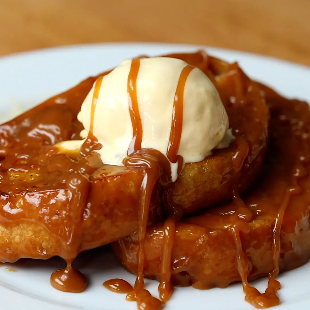 Caramel Gingerbread French Toast