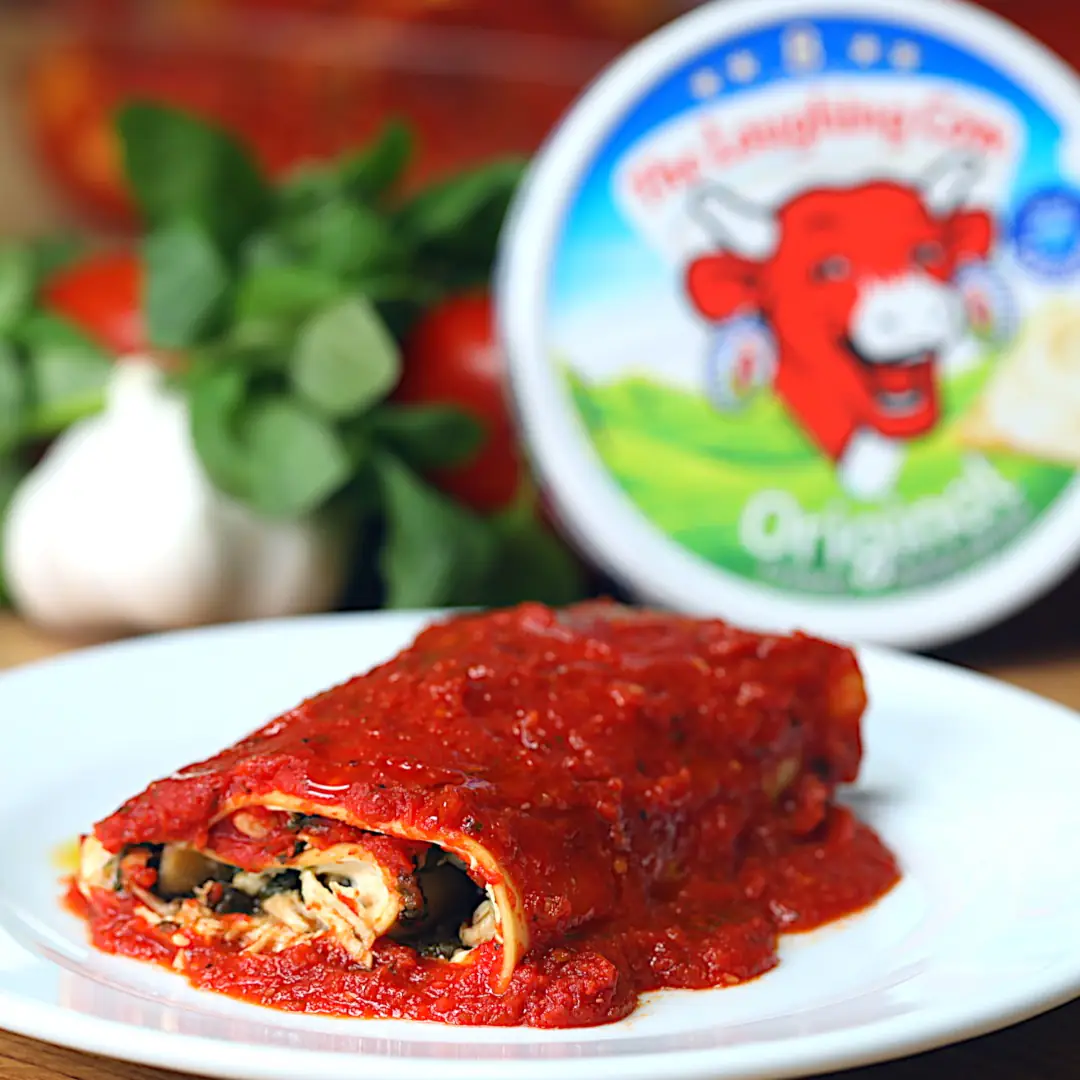 The Laughing Cow Lasagna Roll Ups