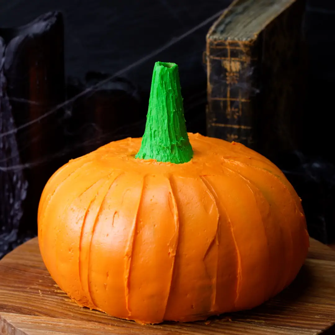 Pumpkin Piñata Cake