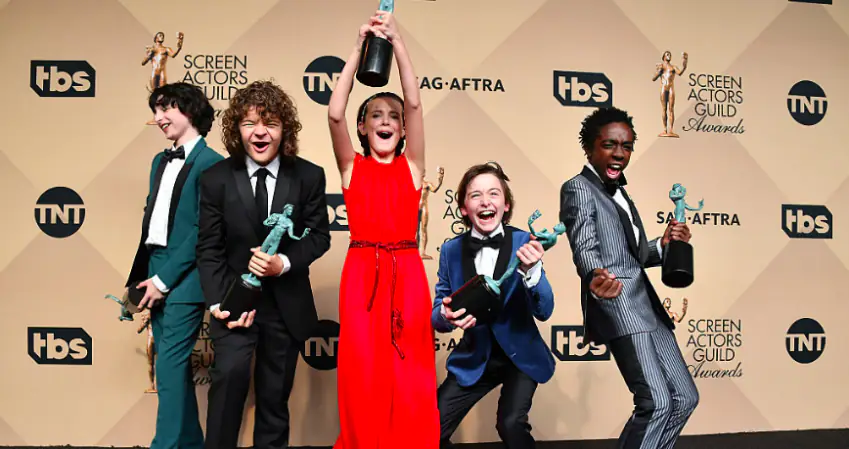 'Stranger Things' star taken to hospital in a case of 'life imitating art'