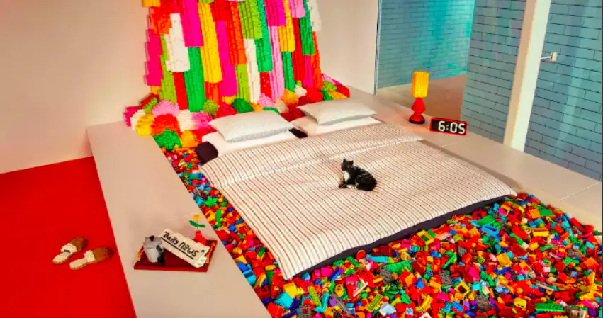 You can now stay in a Lego Airbnb