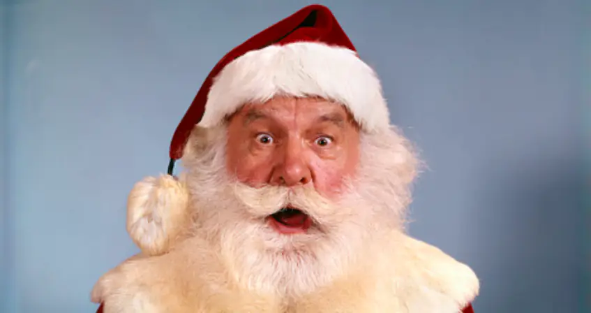 Bad Santa caught with a crack pipe