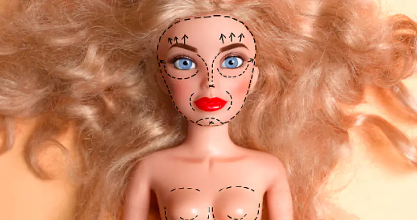 Polish model spends thousands to become first 'living barbie doll'