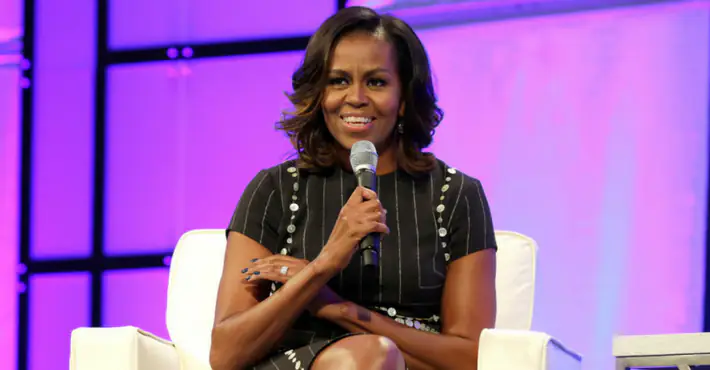 Michelle Obama throws shade at Donald Trump's tweeting