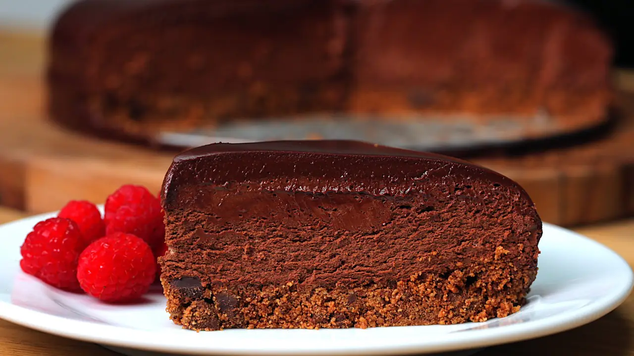 Triple Chocolate Mocha Mousse Cake