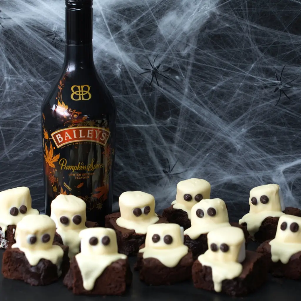 Baileys Ghost Brownies