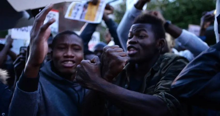 Horrifying footage emerges of migrants being auctioned and sold as slaves