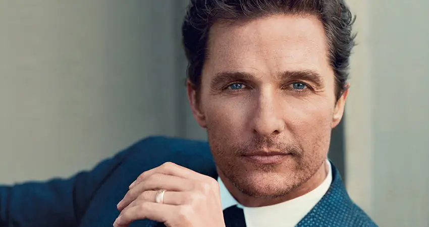 Matthew McConaughey spent his birthday handing out turkeys to strangers