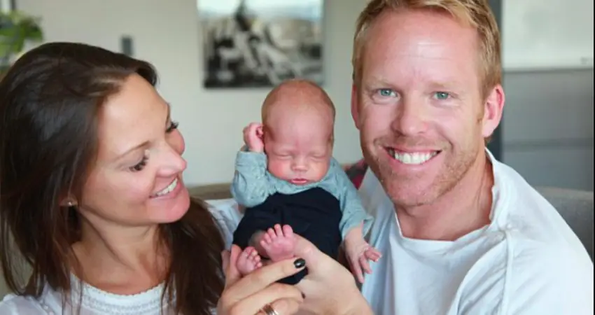 This baby looks completely ordinary but he's actually totally unique