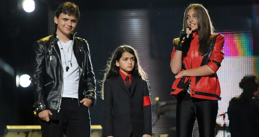 Paris, Michael and Prince Jackson