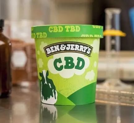 This is what CBD-infused Ben & Jerry's could look like.