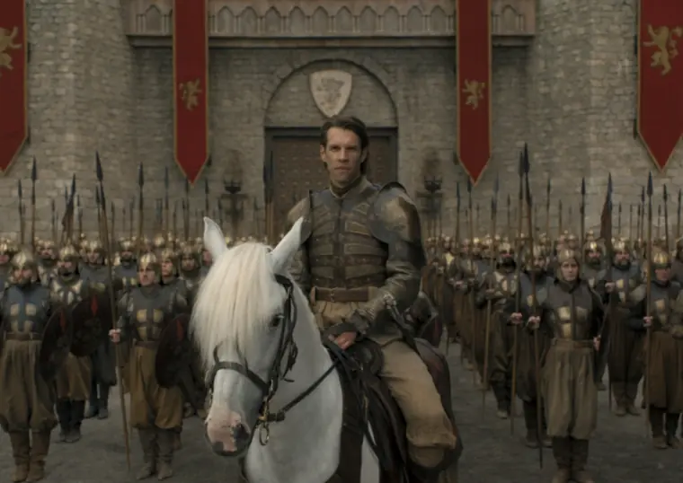 The Golden Army getting ready to fight.