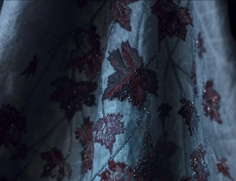 Sansa's coronation gown.