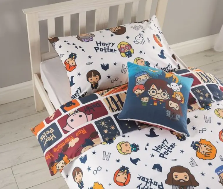 Aldi's Harry Potter bed covers. 