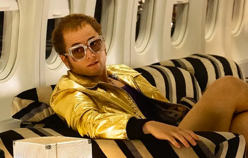 Taron Egerton in Rocketman