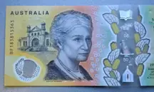 An Australian $50 note.