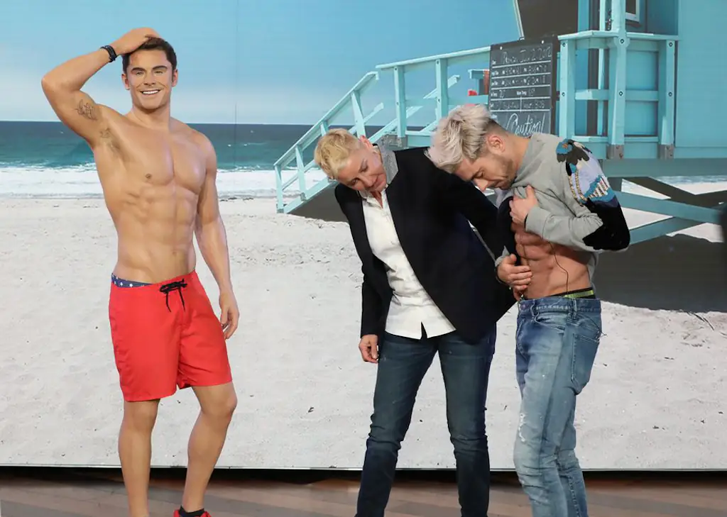 Zac Efron Wax Figure