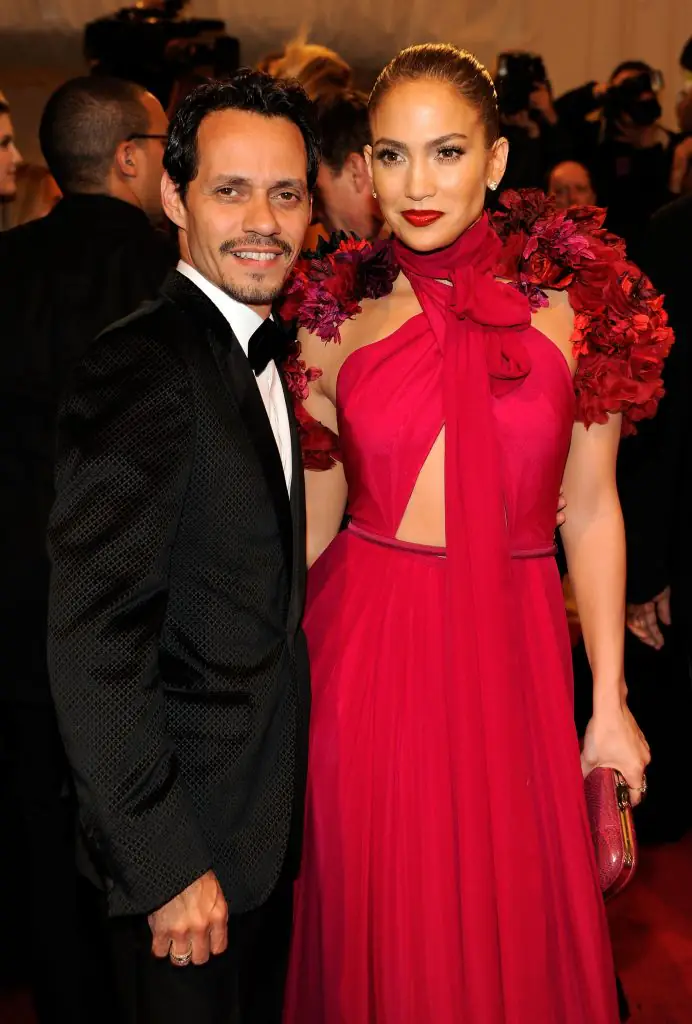 Marc Anthony and Jennifer Lopez.