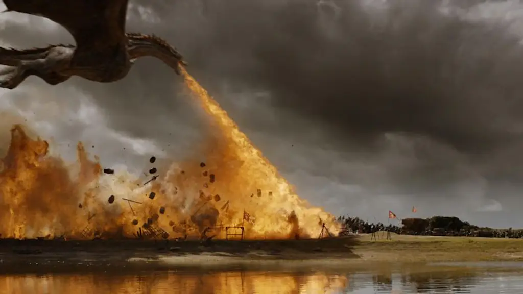 game of thrones dragon attack