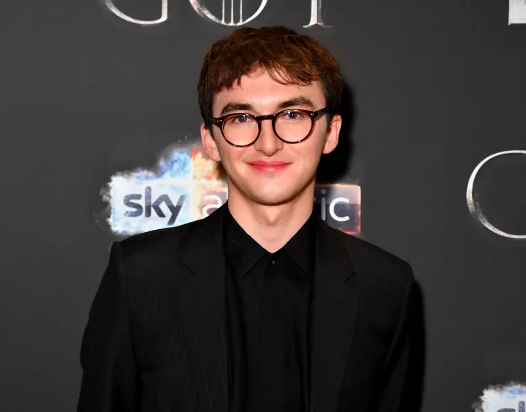 Isaac Hempstead Wright at the premier of the Game of Thrones finale.
