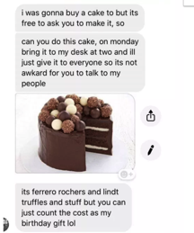 text message screenshot