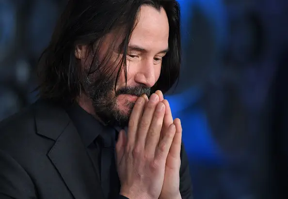 LONDON, ENGLAND - MAY 03: Keanu Reeves attends the 'John Wick: Chapter 3' special screening at The Ham Yard Hotel on May 03, 2019 in London, England. (Photo by Karwai Tang/WireImage)