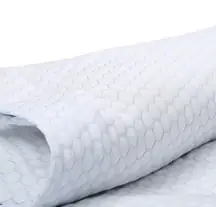 A close up of a weighted, cooling blanket.
