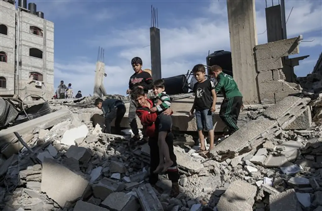 Palestinian children