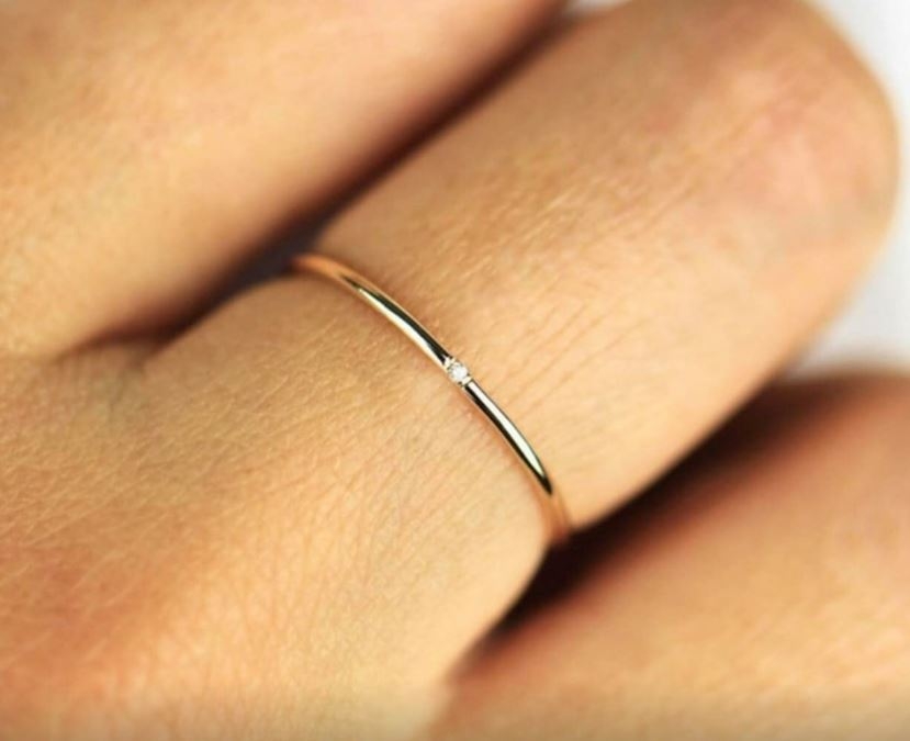 tiny wedding band