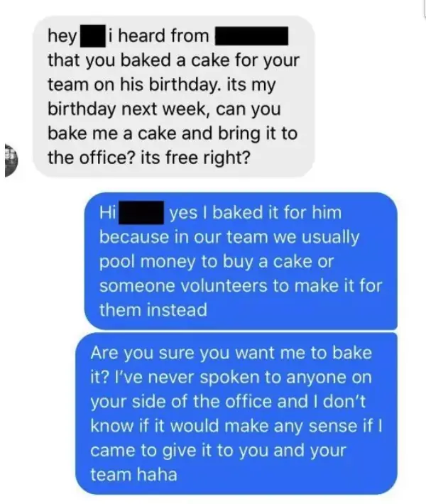 text message screenshot