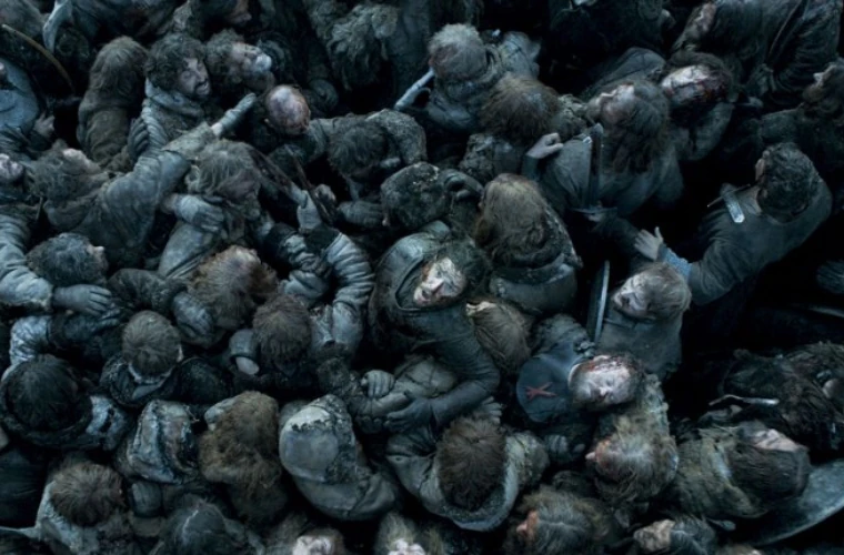 Jon Snow during the Battle of the B***rds.