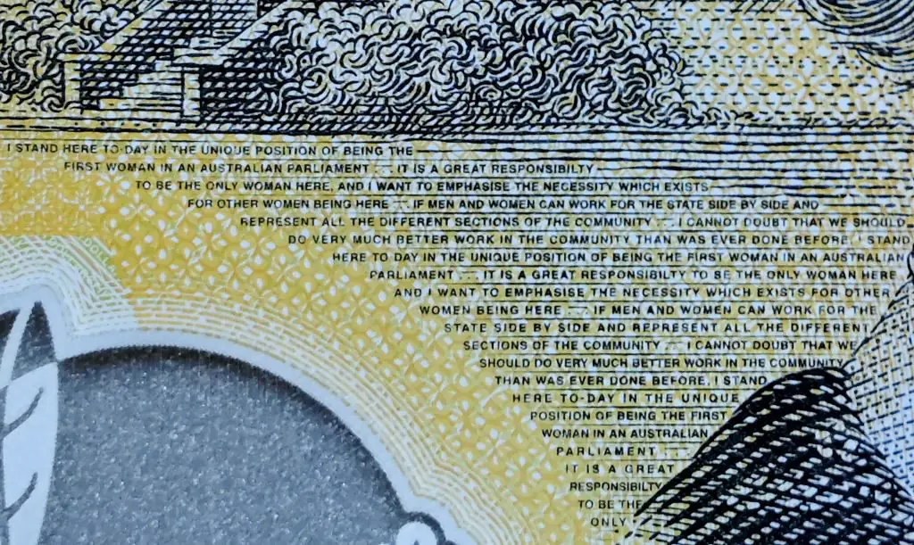 Australian $50 note.