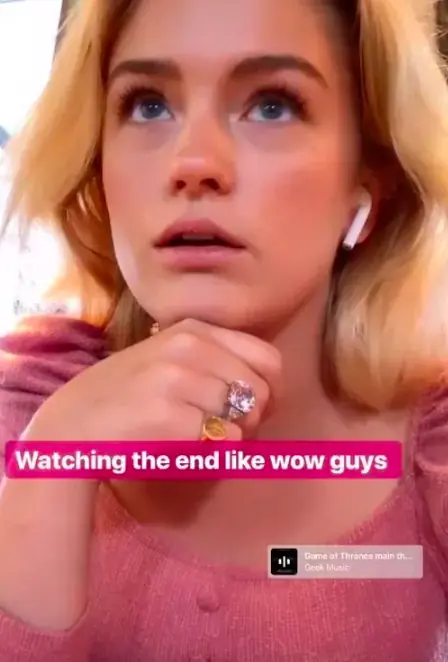 Actress Alicia Agneson.