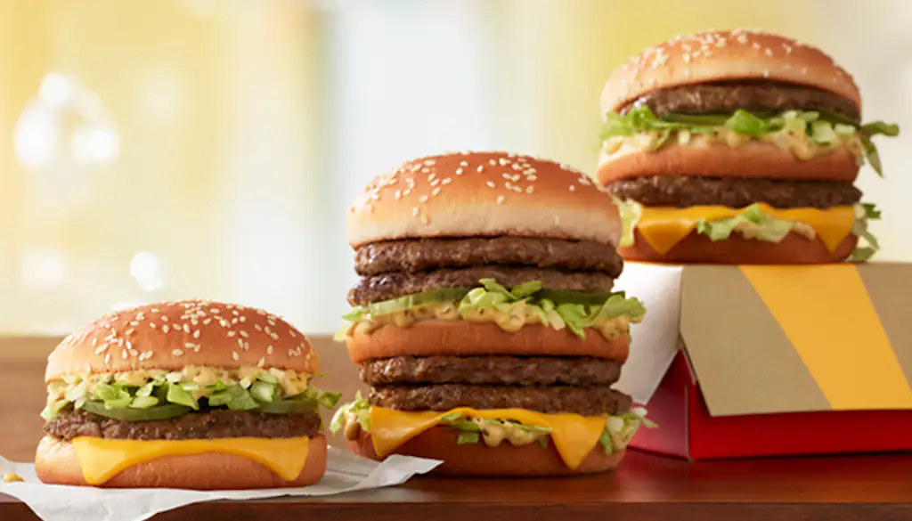 McDonald's burgers