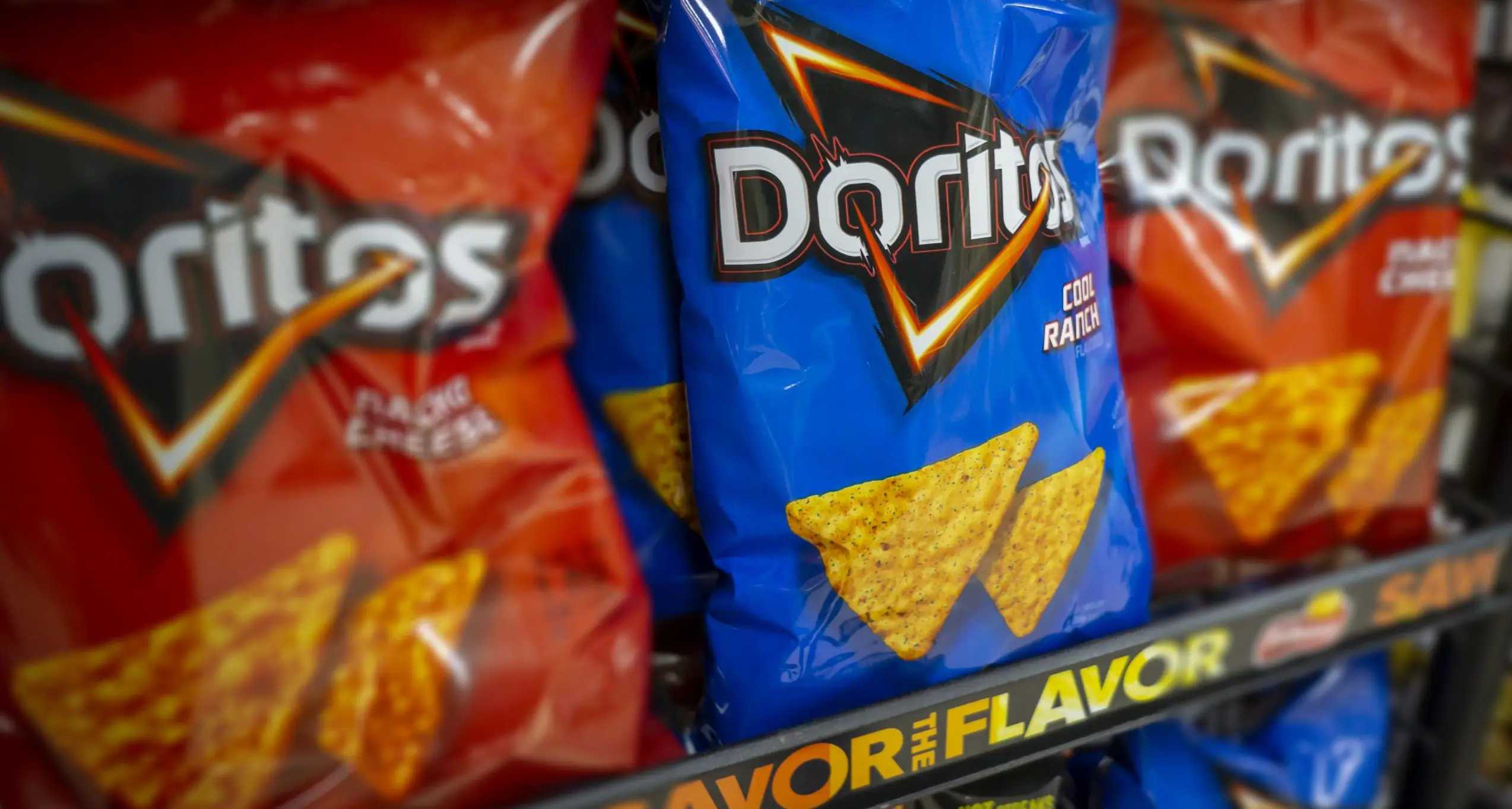 You can get "Mountain Dew" flavoured Doritos