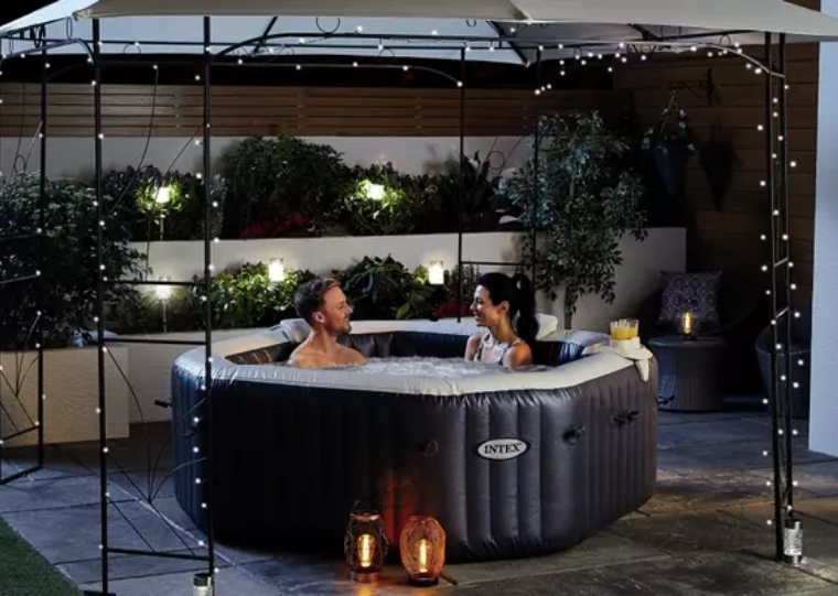 Aldi's spa pool.