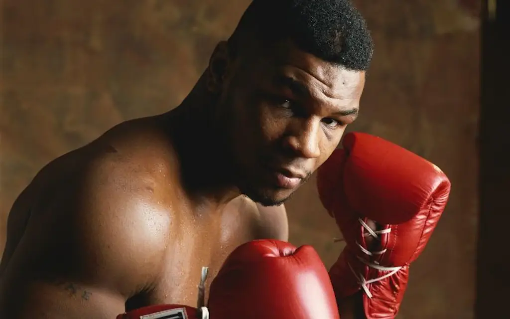 An image of Mike Tyson. 