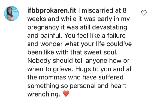 An Instagram comment.