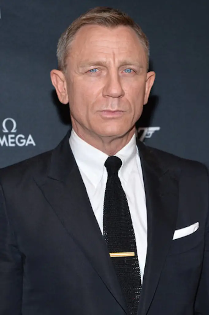 Daniel Craig attends premiere.
