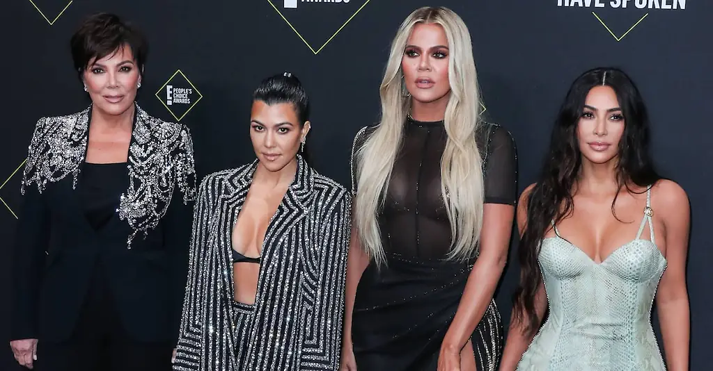 An image of the Kardashian family. 