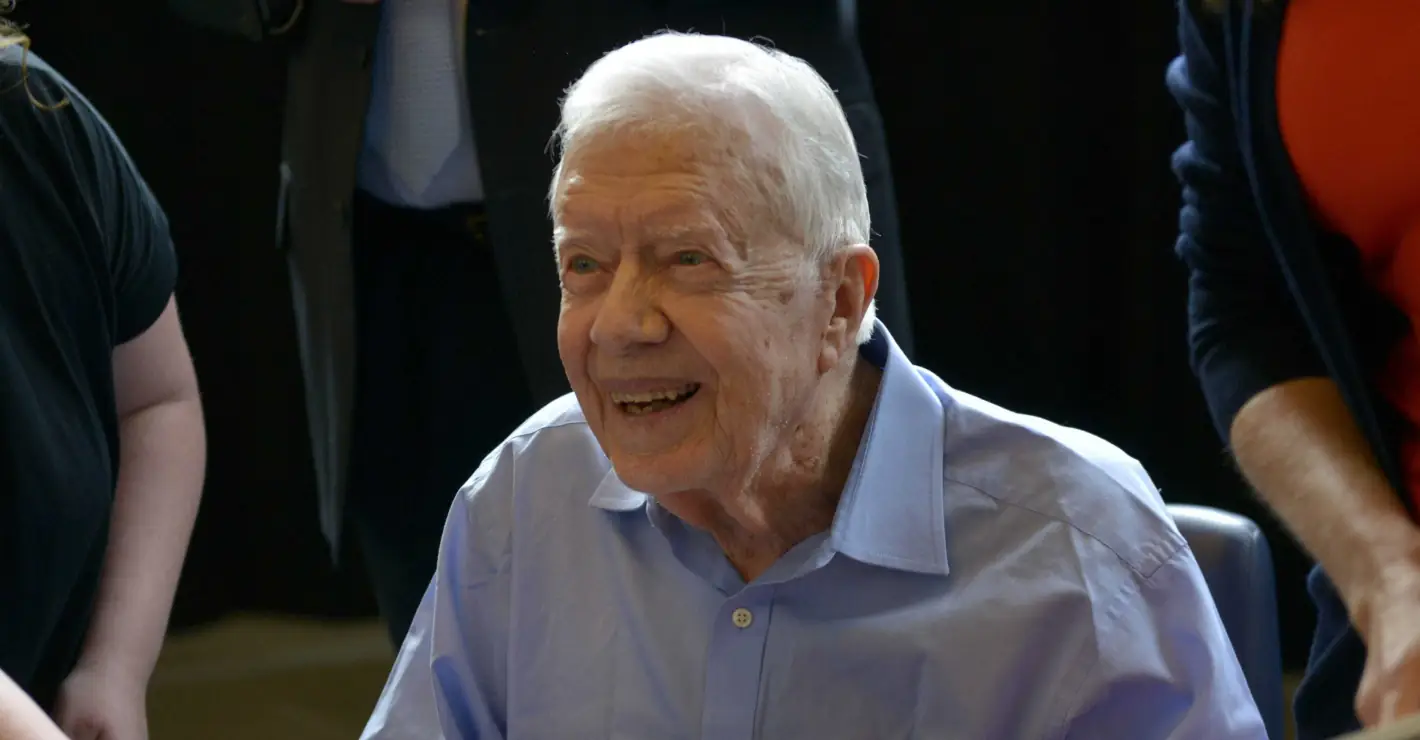 Former president Jimmy Carter celebrates his 96th birthday