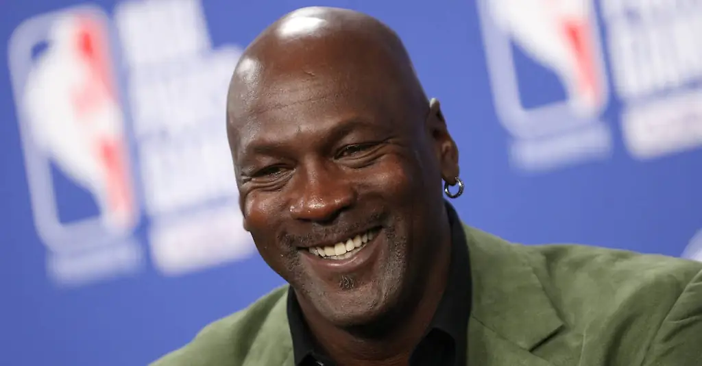 An image of Michael Jordan.