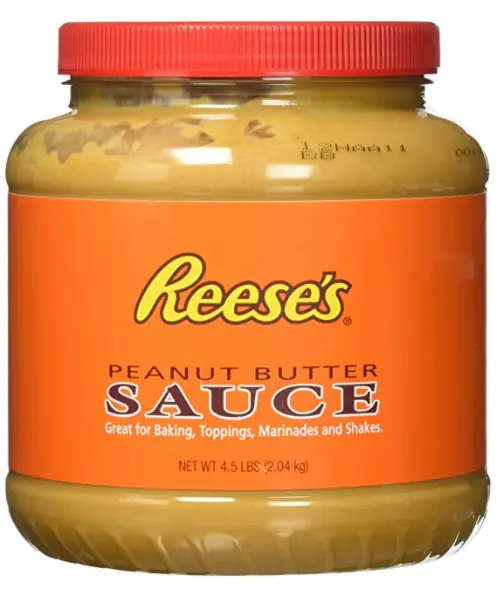 Peanut butter sauce.