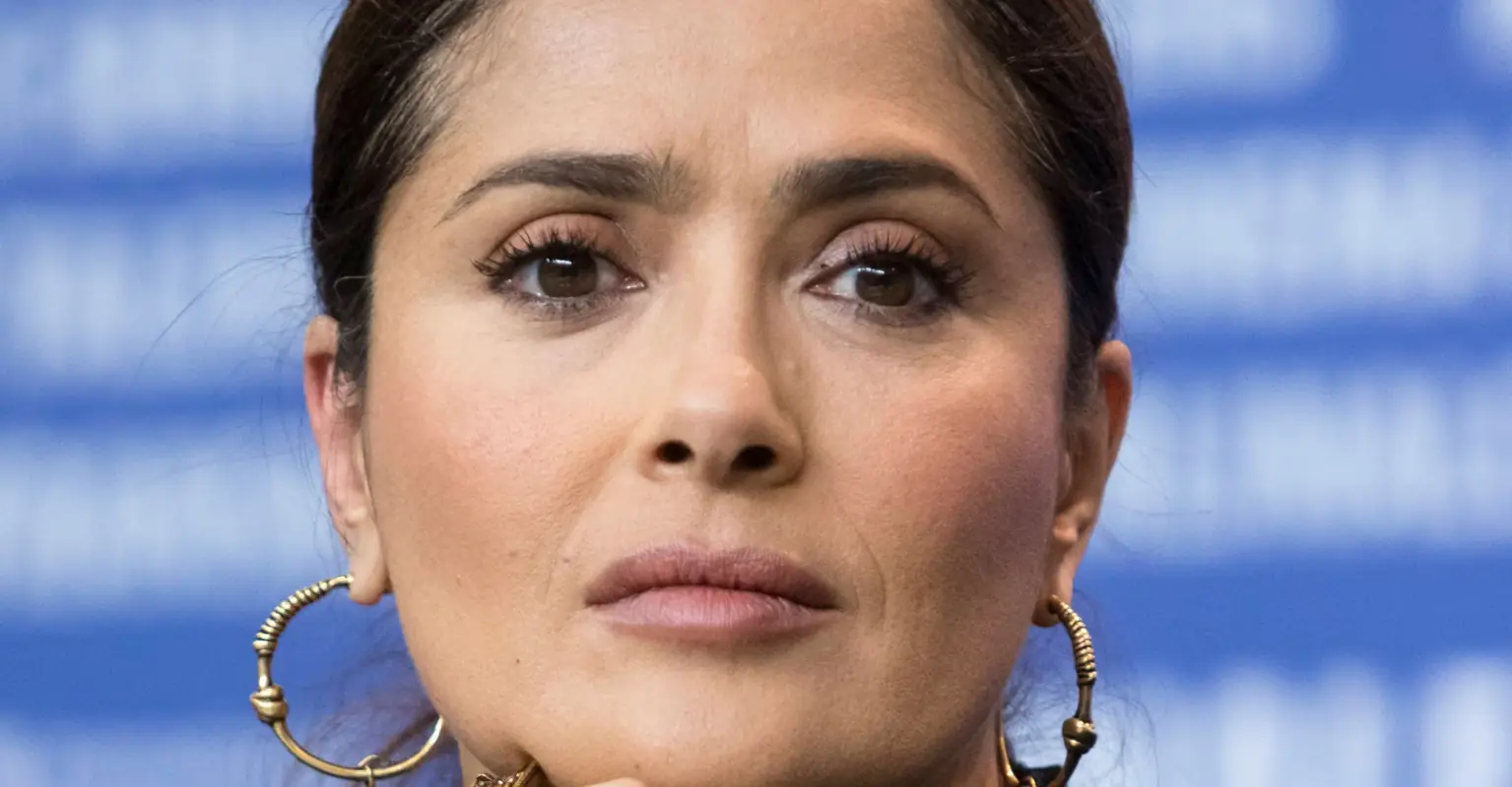 Salma Hayek compared to 'fine wine' by fans after posting natural selfie